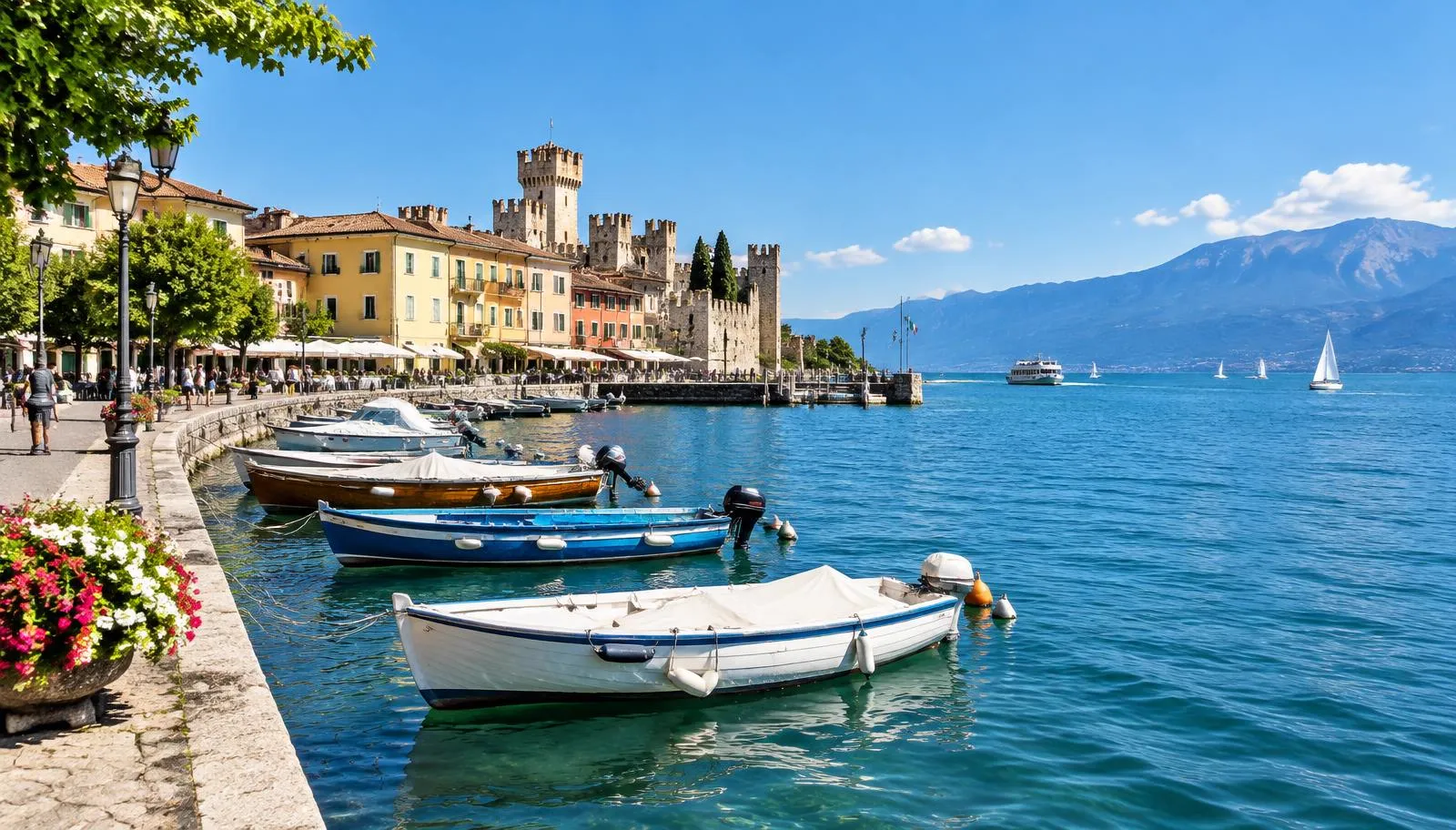 View of Desenzano del Garda