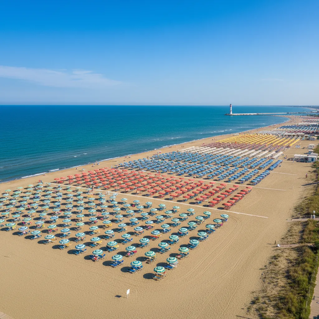 View of Lido di Jesolo