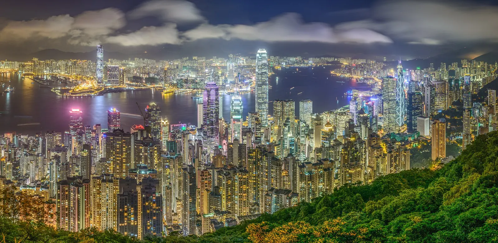 View of Hong Kong